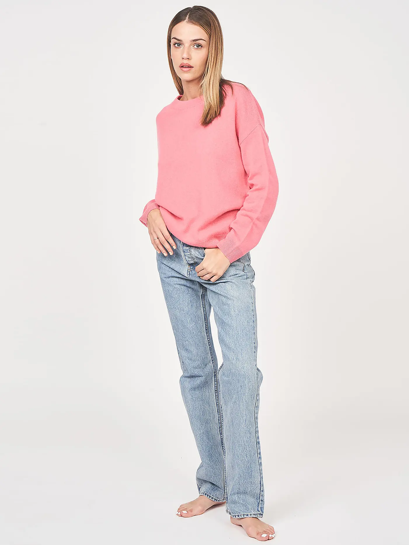 LES TRICOTS DE LEA | Kaschmir Pullover | pink